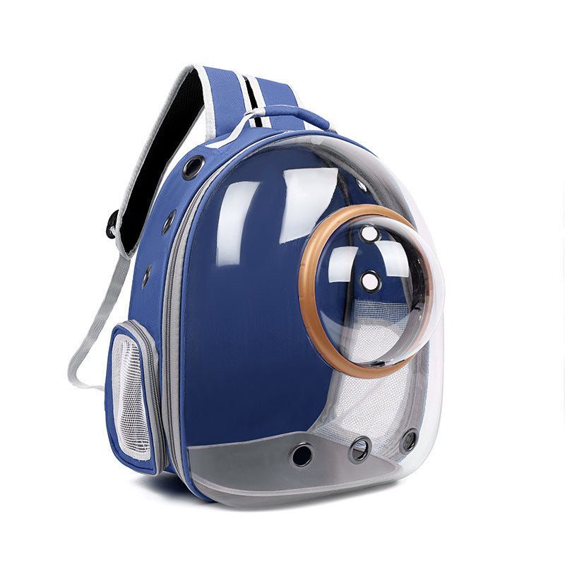 Bolso de Hombro Transparente para Gatos | Mochila Espacial Portátil para Mascotas