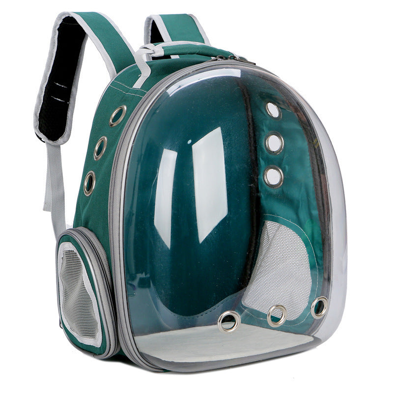 Bolso de Hombro Transparente para Gatos | Mochila Espacial Portátil para Mascotas