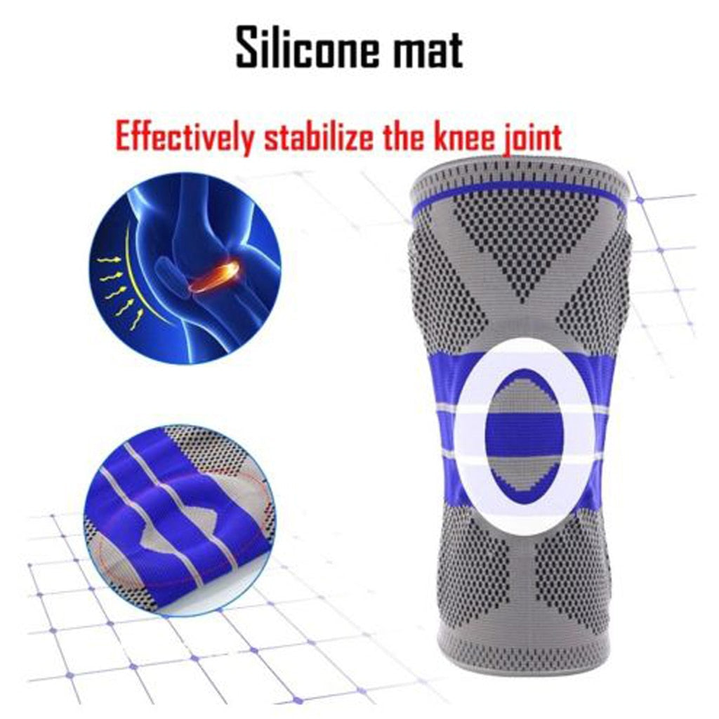 Rodillera Deportiva de Compresión | Soporte de Nylon para Running, Baloncesto y Fitness
