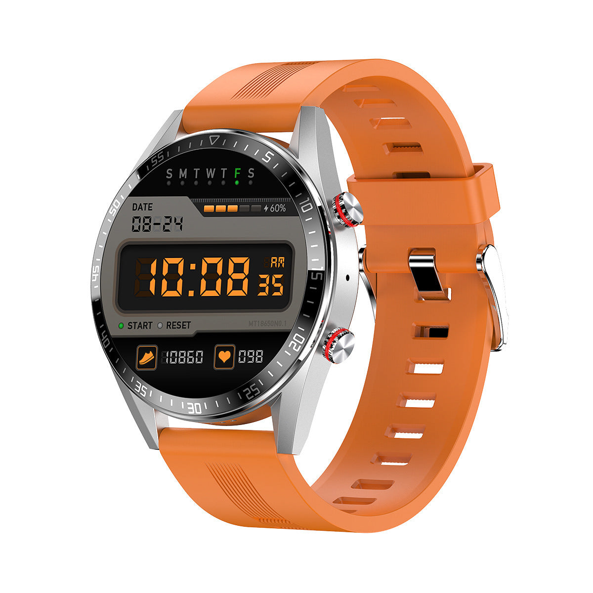 Smartwatch Bluetooth con Llamadas Monitor de Salud & Pantalla Siempre Activa