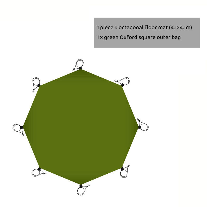 Manta de Camping Impermeable | Oxford Cloth Resistente al Agua y al Desgaste. Multiples usos.