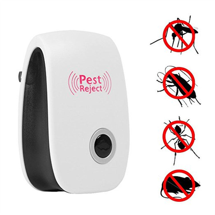 Repelente Ultrasónico Recargable Protección contra Mosquitos, Ratones e Insectos para el Hogar