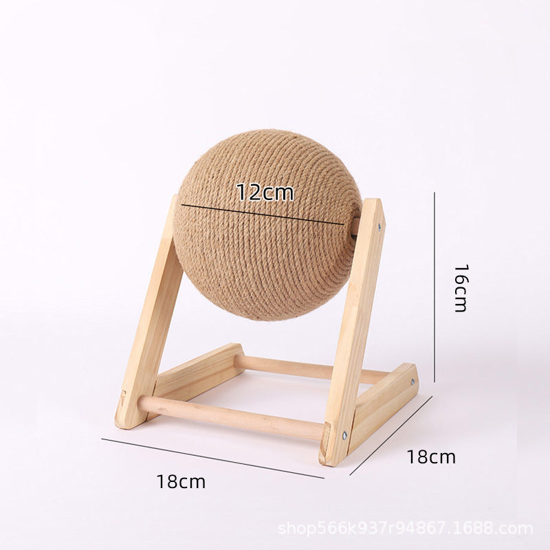 Bola de sisal natural, rascador necesario para tu Mascota