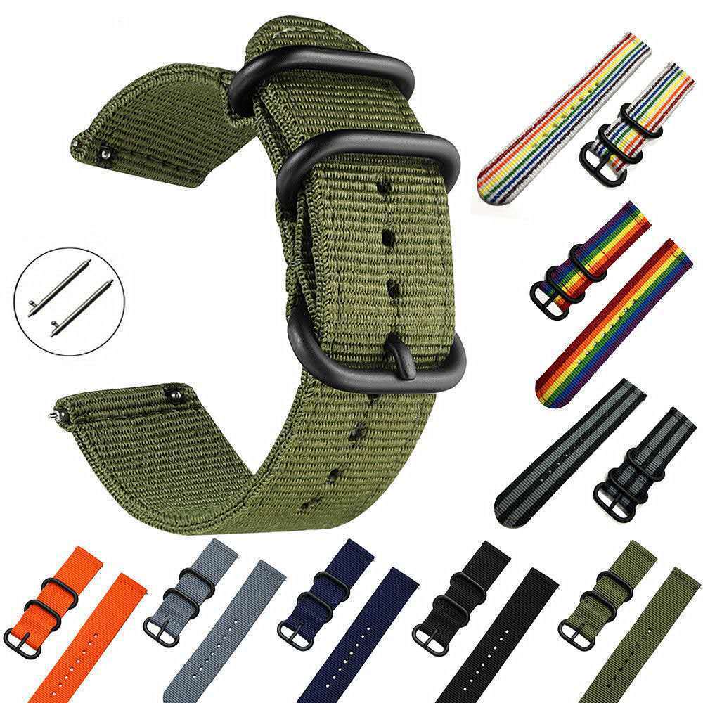 Correa de Nylon con Triple Hebilla Compatible con Samsung Galaxy Watch, Diseño Resistente, son perfectas.