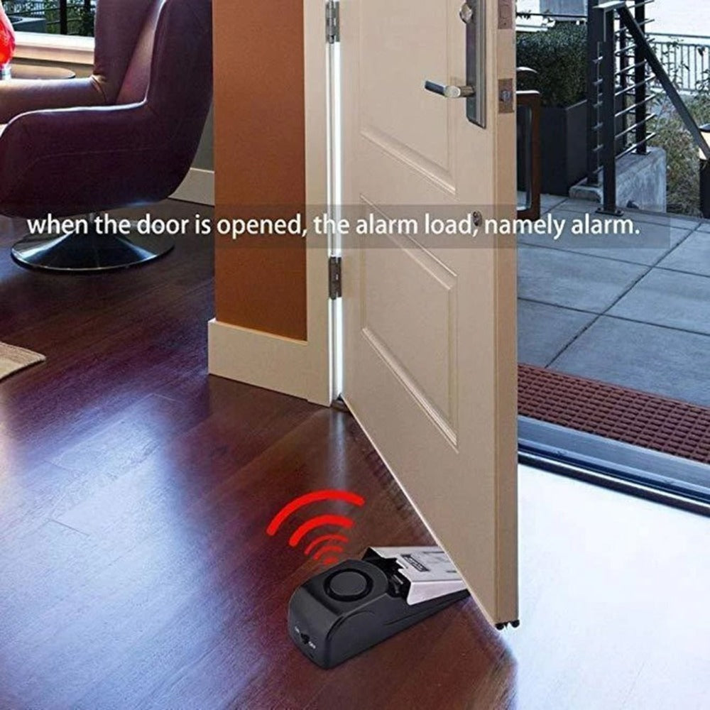 Alarma Antirrobo Inteligente Tope de Puerta con Detección de Intrusos para Hogar y Hotel