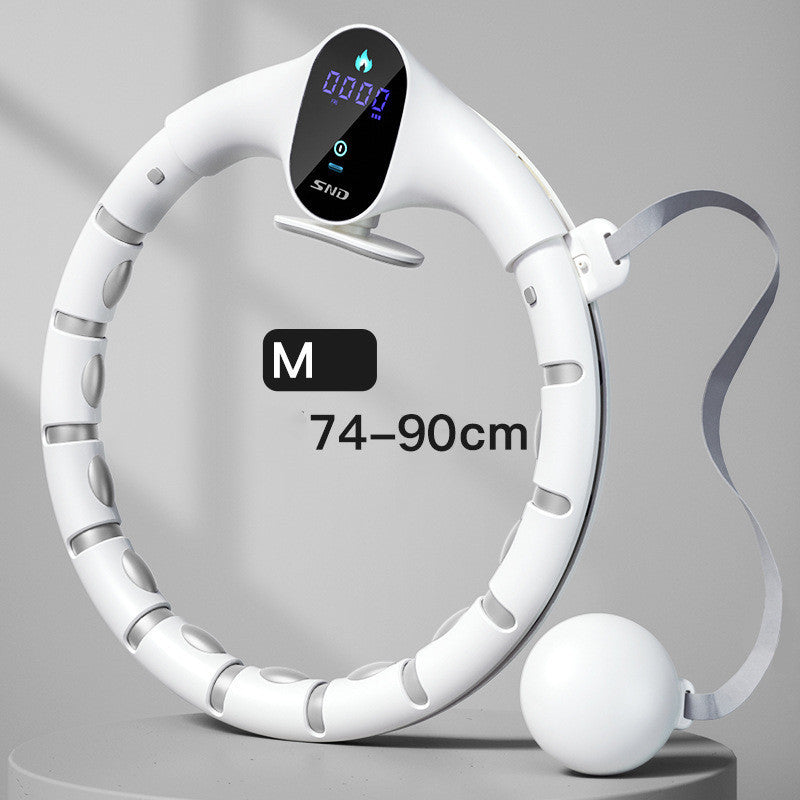 Smart Hoop Desmontable Hula Hoop Inteligente con Peso Ajustable