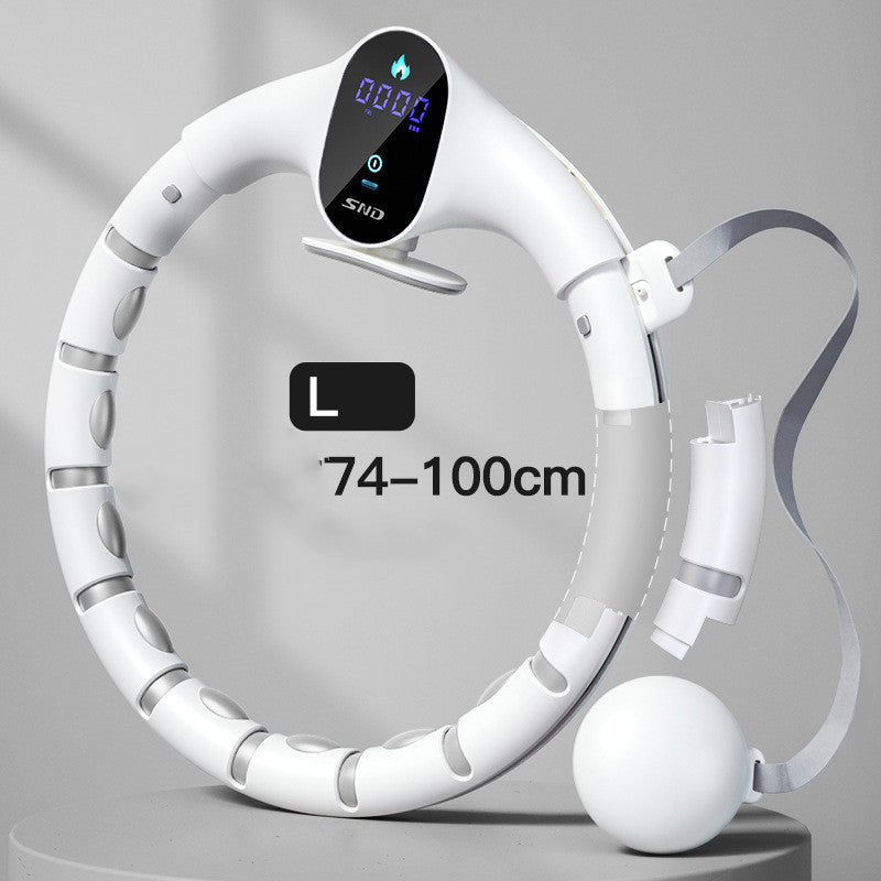 Smart Hoop Desmontable Hula Hoop Inteligente con Peso Ajustable