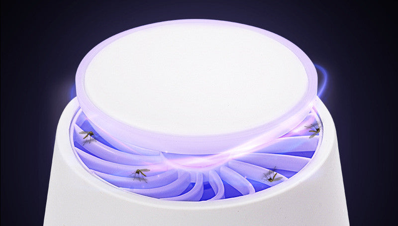 Lámpara Antimosquitos Fotocatalítica Eliminación Eficiente con Luz UV y Succión Potente