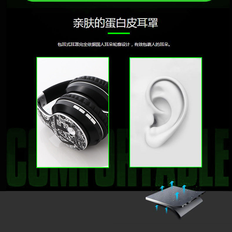 Auriculares Bluetooth Inalámbricos Sonido Potente & Batería de Larga Duración