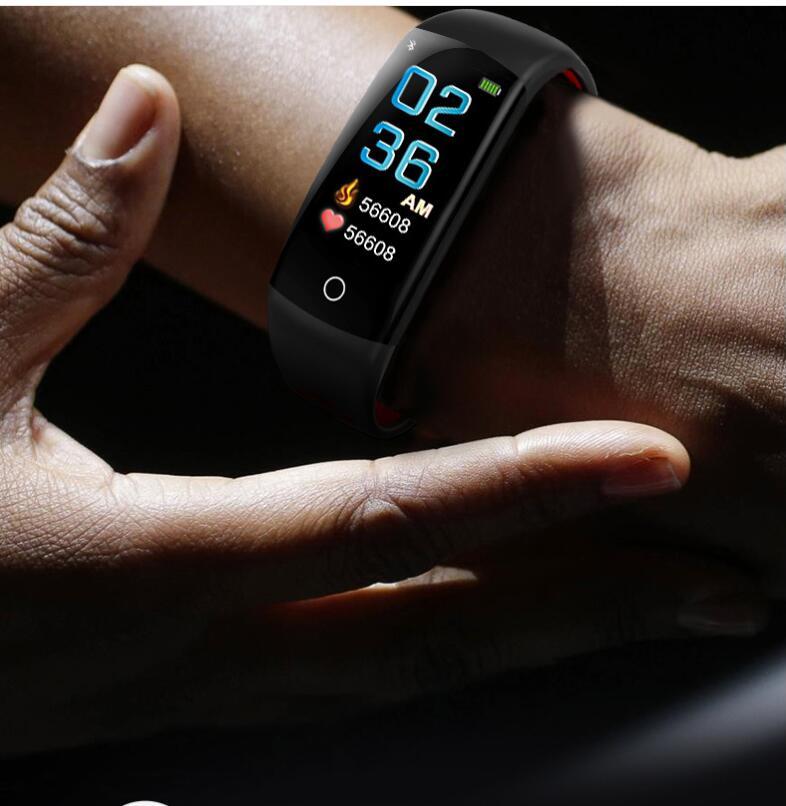 Smart Bracelet Q6S, Monitoreo de Frecuencia Cardíaca y Presión Arterial.