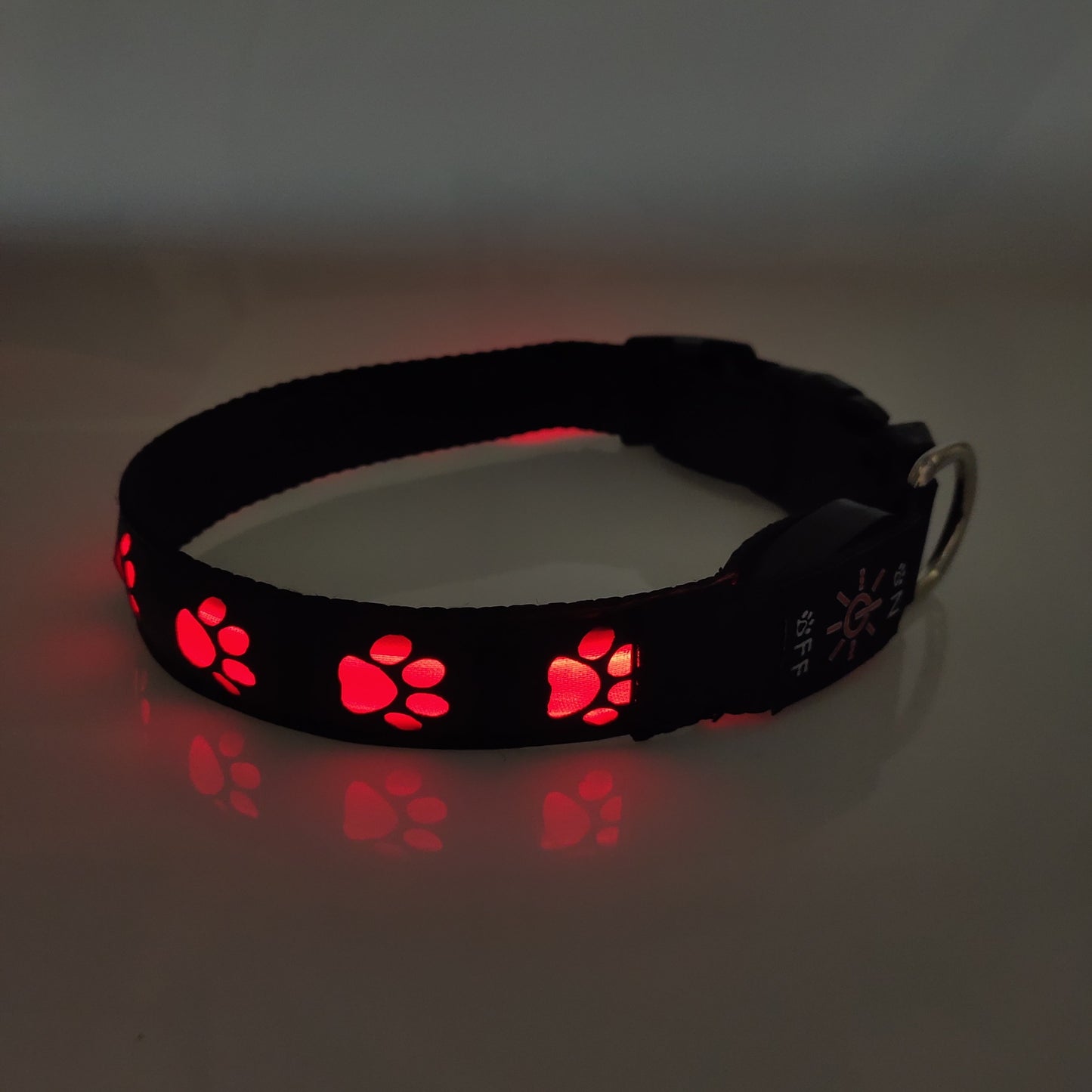 Collar Luminoso Recargable para Perros | Luz LED de Seguridad Antipérdida y Antiatropello