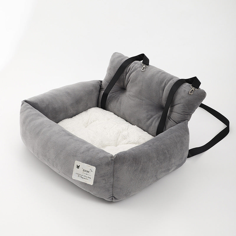 Asiento Plegable para Transportar Seguro a tus amigos inseparables: Mi Perro, Mi Gato
