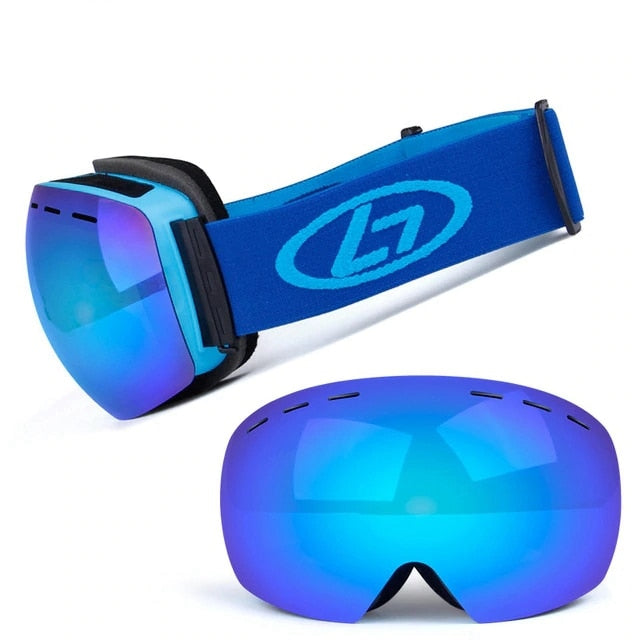 Gafas de Esquí con Doble Capa y Protección UV | Antivaho para Snowboarding y Deportes de Invierno