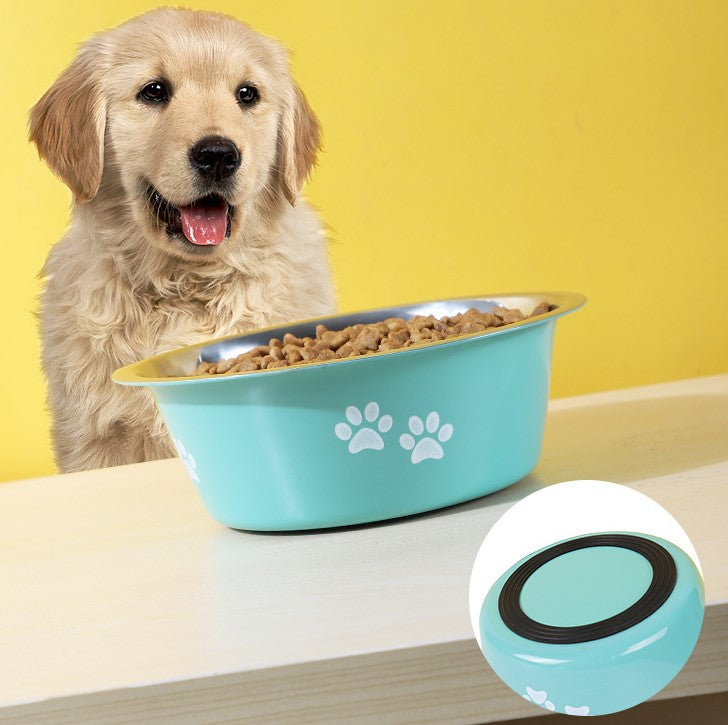 Comederos Antideslizantes de Acero Inoxidable para Perros | Tazones para Alimentación y Agua