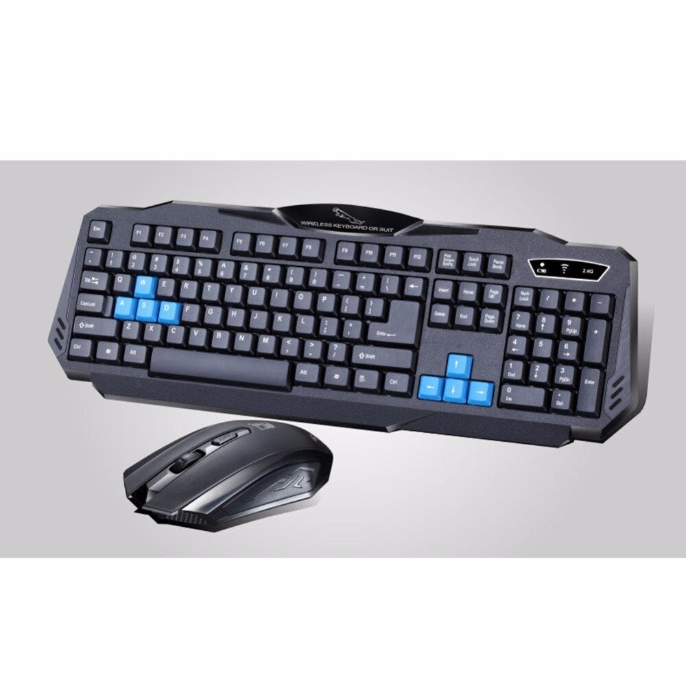 Set de Teclado & Mouse Inalámbrico Diseño Ergonómico & Durabilidad Superior