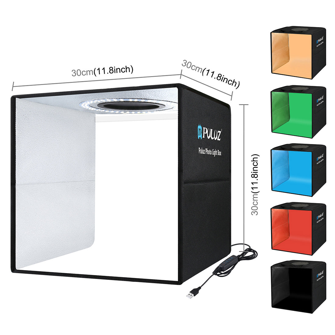 Set de Iluminación Portátil con Aro de Luz Destaca tu Estudio con Luz Profesional