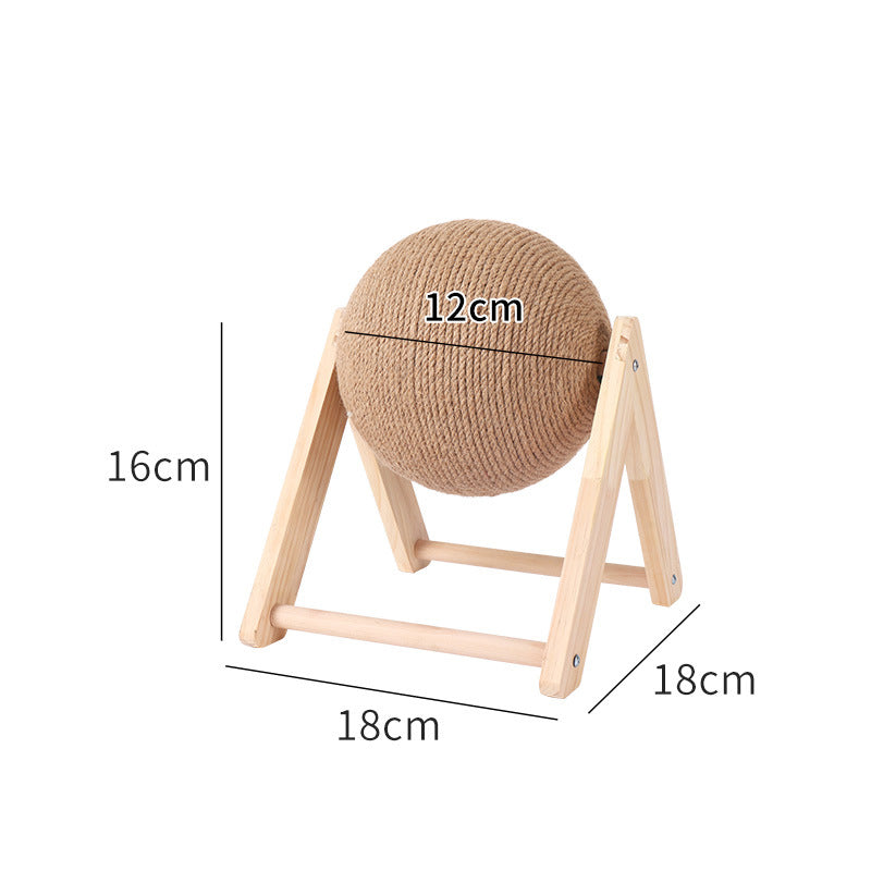 Bola de sisal natural, rascador necesario para tu Mascota