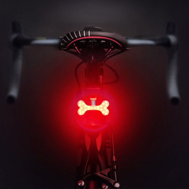 Luz Trasera LED para Bicicleta | Recargable USB con Múltiples Modos de Iluminación
