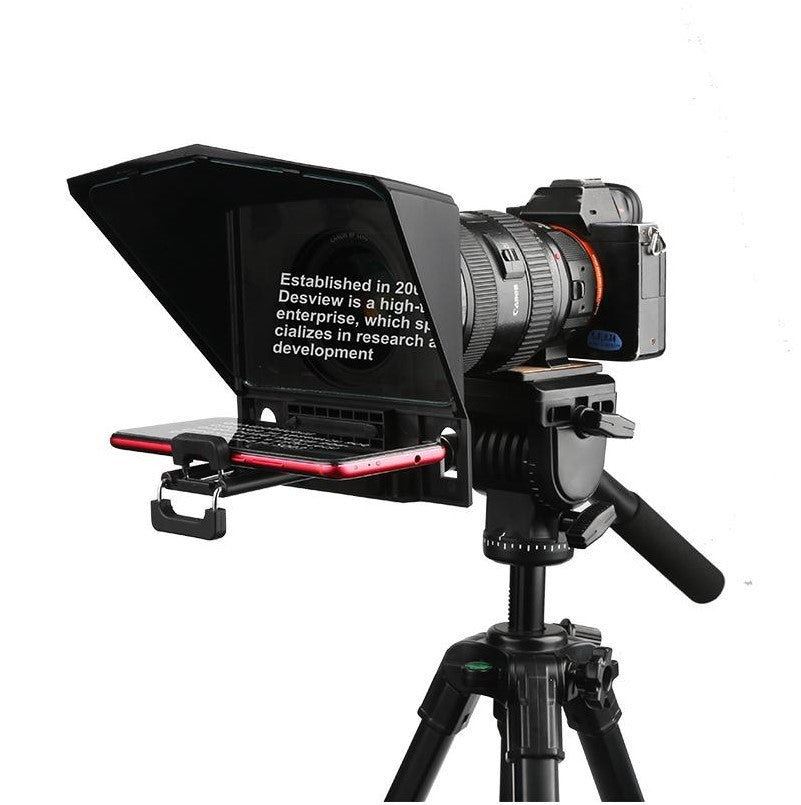 Teleprompter Portátil para Celular Grabación Fluida & Lectura Natural
