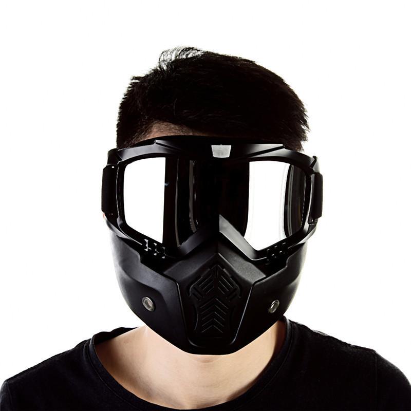 Máscara de Esquí y Snowboard para Hombre | Gafas Antiviento para Motociclismo, Ciclismo y Deportes de Invierno