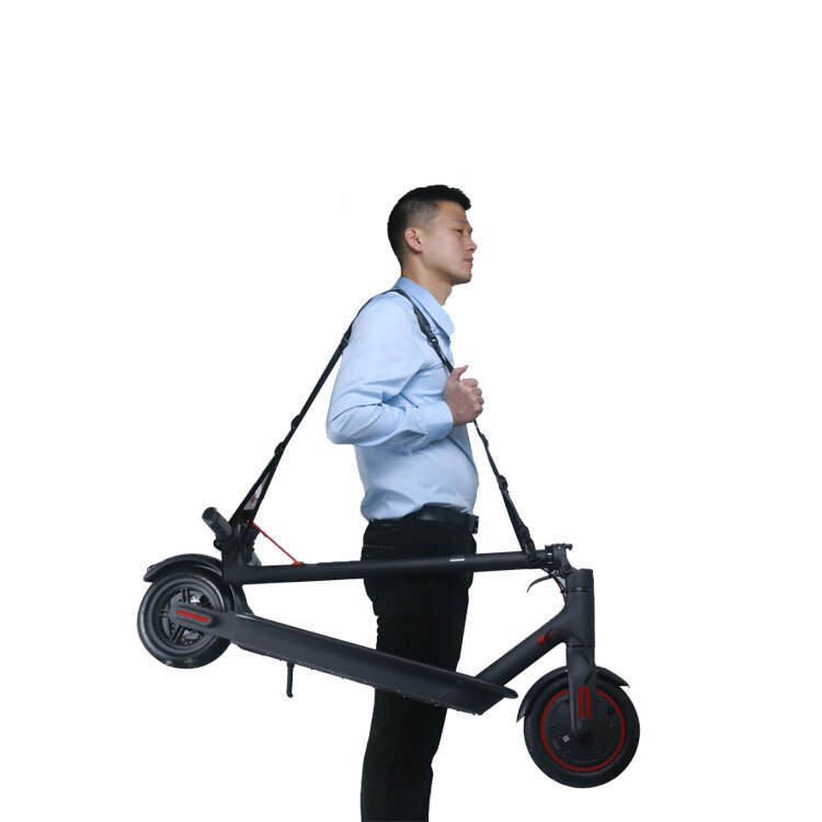 Correa de transporte para scooter y skateboard, diseñada para facilitar el traslado