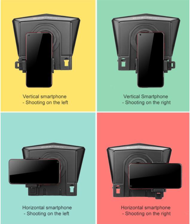 Teleprompter Portátil para Celular Grabación Fluida & Lectura Natural