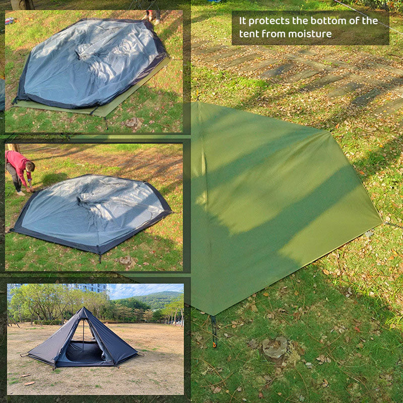 Manta de Camping Impermeable | Oxford Cloth Resistente al Agua y al Desgaste. Multiples usos.