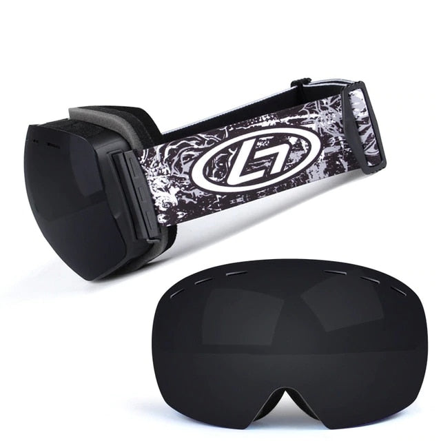 Gafas de Esquí con Doble Capa y Protección UV | Antivaho para Snowboarding y Deportes de Invierno