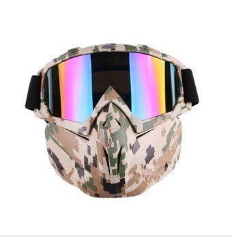Gafas de Esquí y Motocross con Máscara | Protección UV y Antiviento