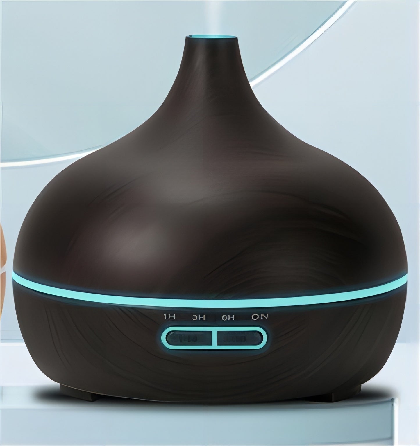 Humidificador Ultrasónico Aromaterapia, Luces de 7 Colores y Diseño Silencioso. Necesario.