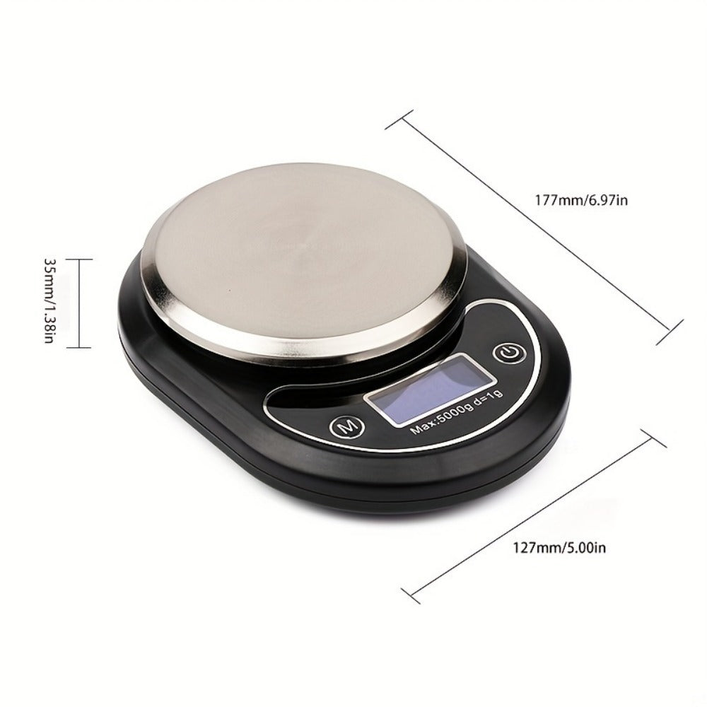 Báscula Electrónica de Alta Precisión Ideal para Repostería, Café y Cocina Profesional, como la tuya¡