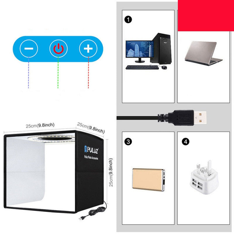 Set de Iluminación Portátil con Aro de Luz Destaca tu Estudio con Luz Profesional