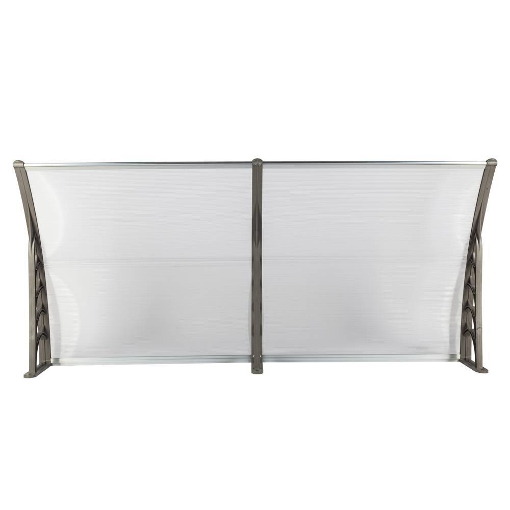 Cobertizo para Puertas y Ventanas Protección contra Lluvia y Sol con Soporte. Lo necesitas.