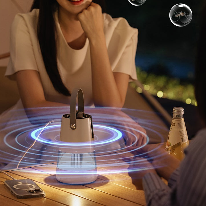 Lámpara Repelente de Mosquitos Luz Nocturna, Proyección y Protección para Exteriores
