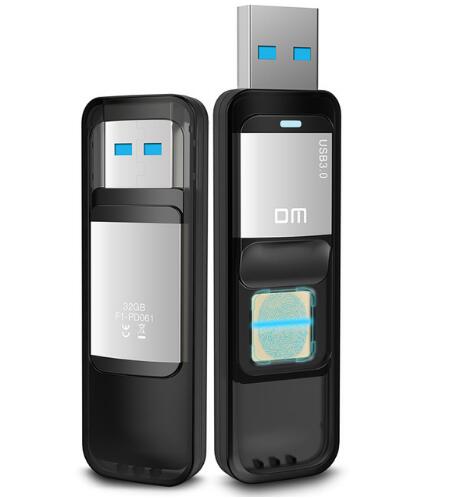 🔒 USB 3.0 Pen Drive | Encriptación por Huella Digital | Alta Velocidad 32GB/64GB