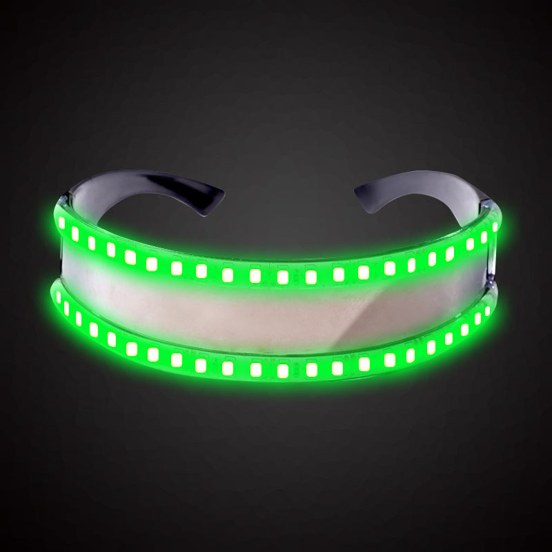 Gafas Luminiscentes Estilo Futurista & Brillo Nocturno