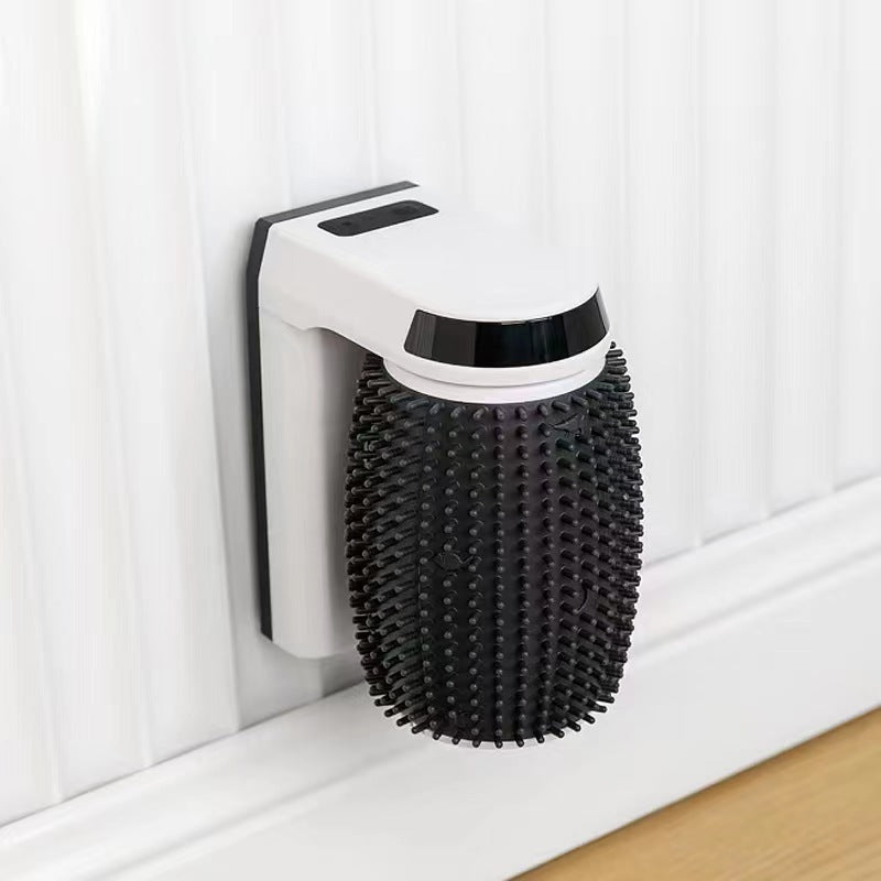 Cepillo Automático Inteligente para Gatos | Masajeador de Esquinas y Eliminador de Pelo Flotante