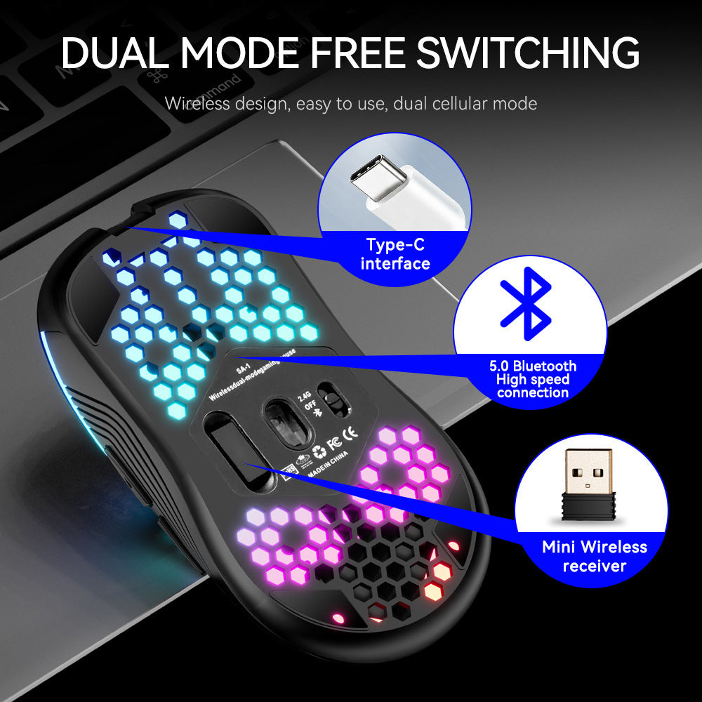 Mouse diseñado para gamers que buscan precisión, velocidad y estilo.
