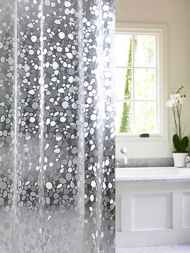 Cortina de Baño 3D Water Cube | Diseño Impermeable y muy bonito