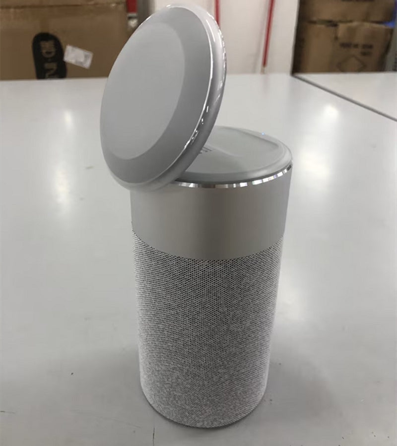 Cargador Inalámbrico 3 en 1 Altavoz Bluetooth, Lámpara Táctil y Base para iPhone y AirPods