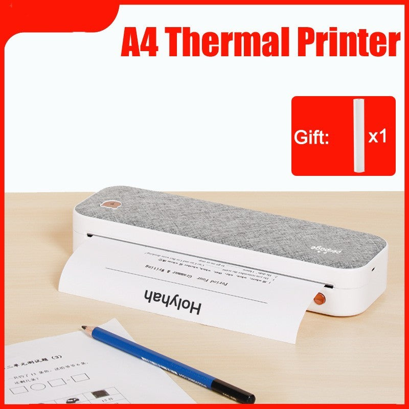 Mini Impresora A4 Portátil Sin Tinta, Compacta y Eficiente, impresión limpia y eficiente.
