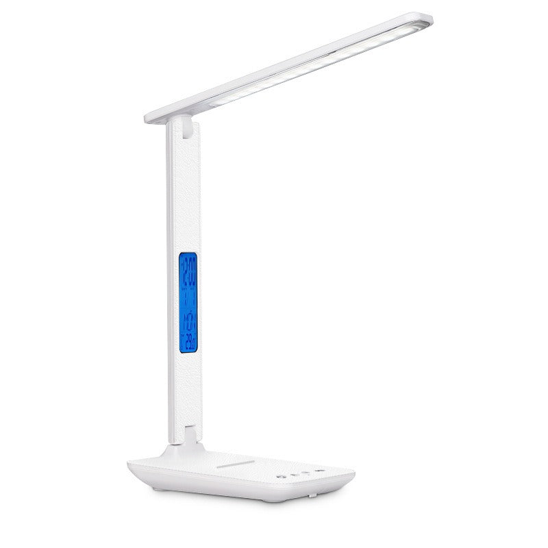 Lampara con Reloj Despertador Plegable y Luz Ajustable – Funcionalidad y Cuidado Visual