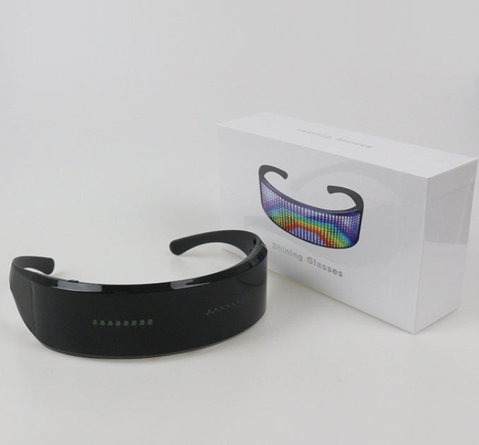 Gafas LED con Pantalla Digital Estilo Futurista para DJ & Fiestas
