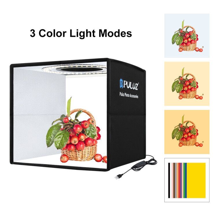 Set de Iluminación Portátil con Aro de Luz Destaca tu Estudio con Luz Profesional