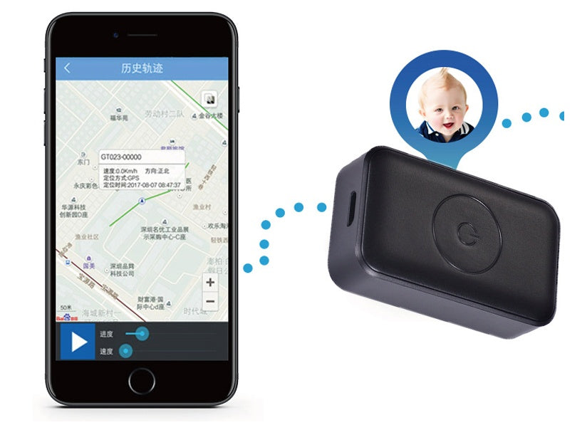 Localizador GPS Inteligente Rastreo en Tiempo Real & Alerta Anti-Pérdida