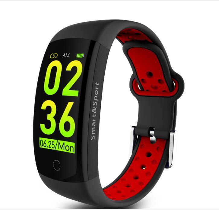 Smart Bracelet Q6S, Monitoreo de Frecuencia Cardíaca y Presión Arterial.