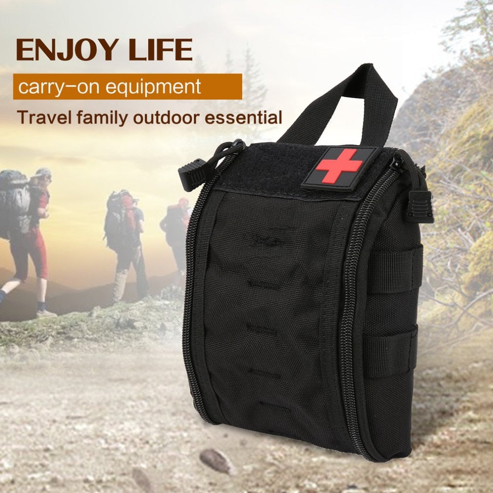 Bolsa de Primeros Auxilios Portátil | Estuche Táctico Multifuncional para Camping y Supervivencia