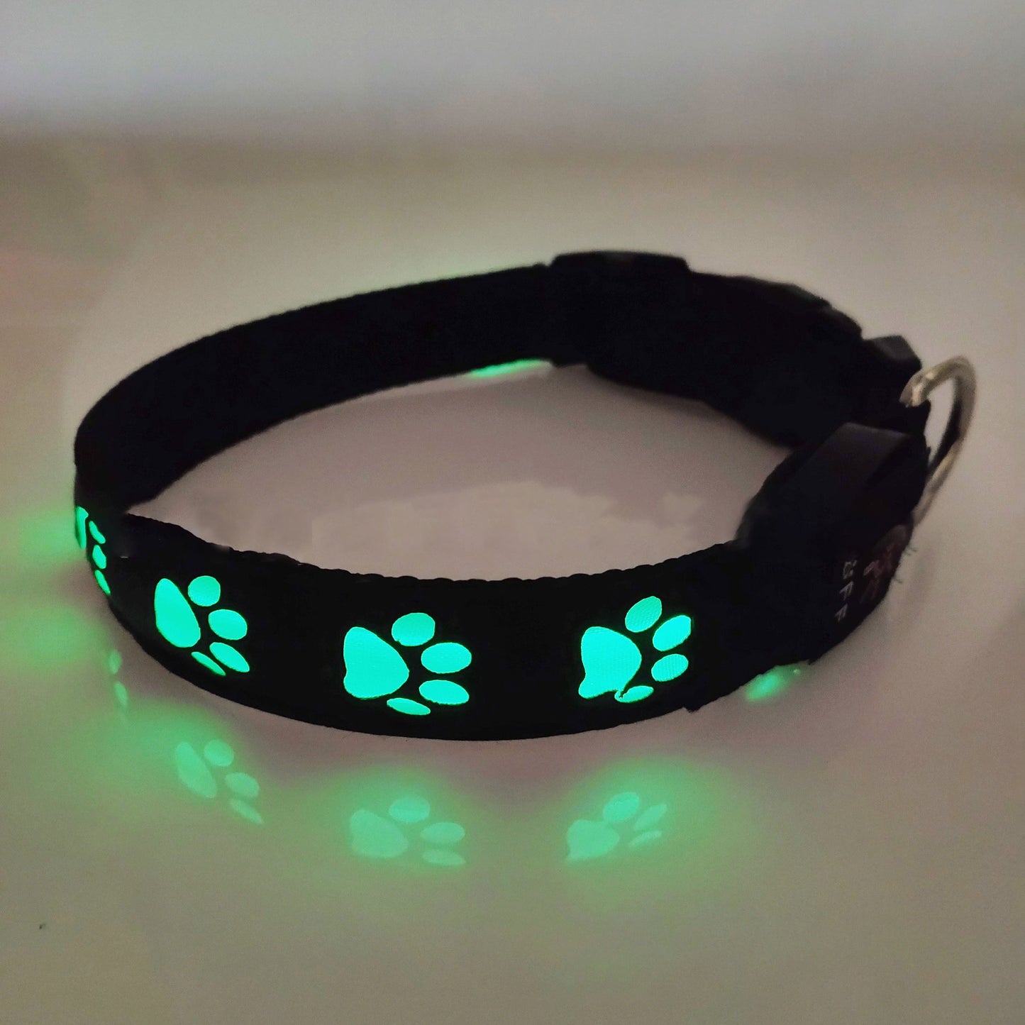 Collar Luminoso Recargable para Perros | Luz LED de Seguridad Antipérdida y Antiatropello