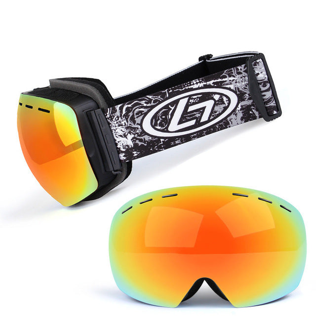 Gafas de Esquí con Doble Capa y Protección UV | Antivaho para Snowboarding y Deportes de Invierno