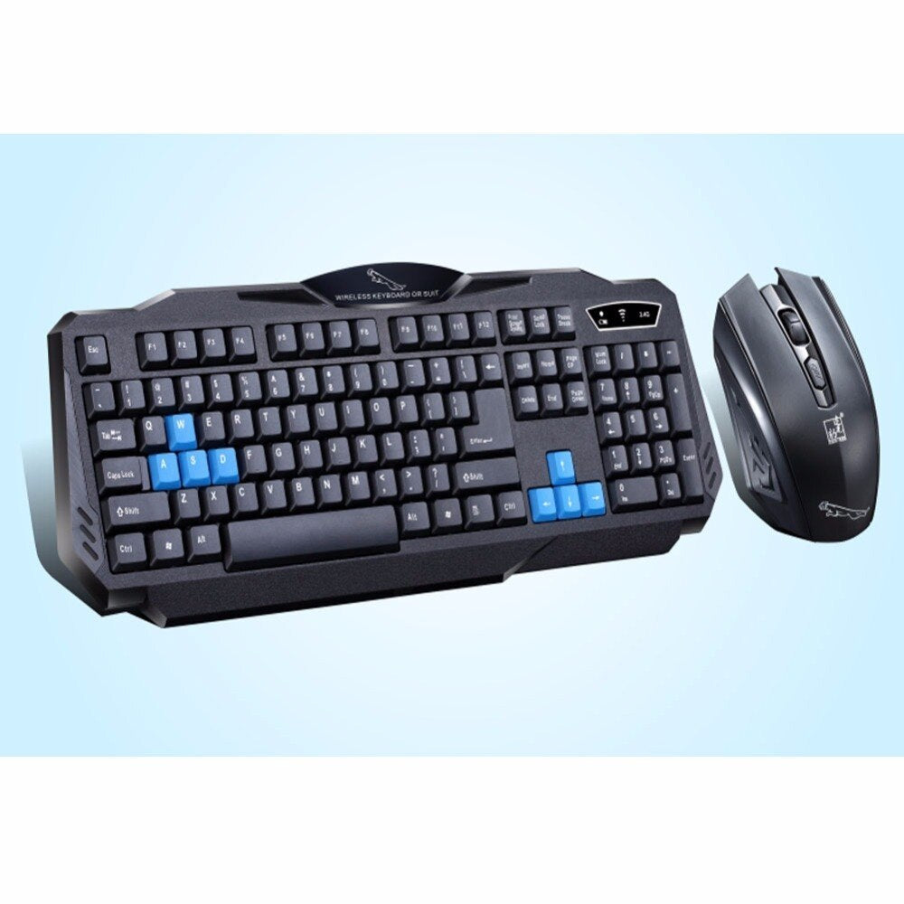 Set de Teclado & Mouse Inalámbrico Diseño Ergonómico & Durabilidad Superior
